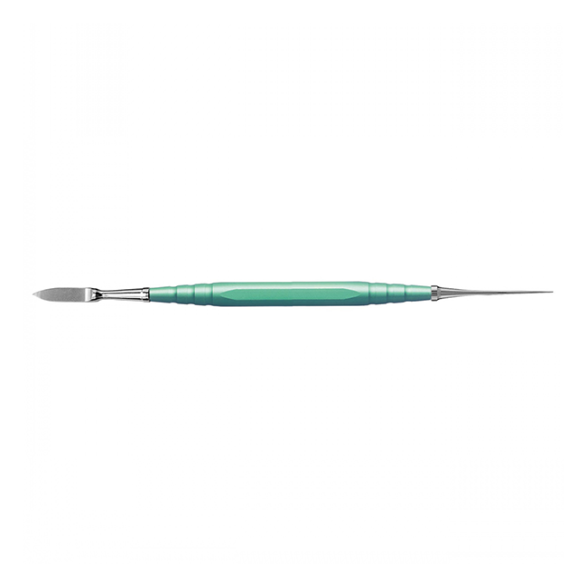 Резчик зуботехнический Evan для работы с воском, двухсторонний, A1, E4, зеленая ручка | YDM (Япония)