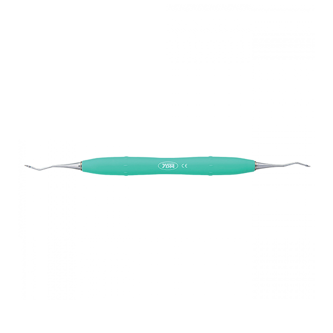 Скейлер пародонтологический est Double End двухсторонний, форма #204SD, ручка Color Fit | YDM (Япония)