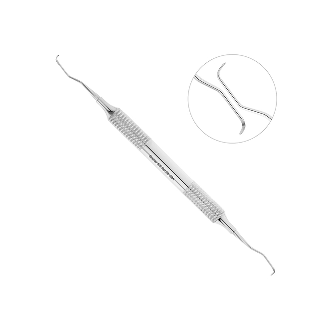 Кюрета пародонтологическая Gracey, форма 5/6, ручка CLASSIC, диаметр 10 мм | HLW Dental Instruments (Германия)