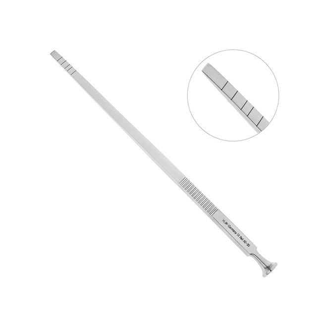 Долото хирургическое прямое, рабочая часть 4мм, 17,5 мм | HLW Dental Instruments (Германия)