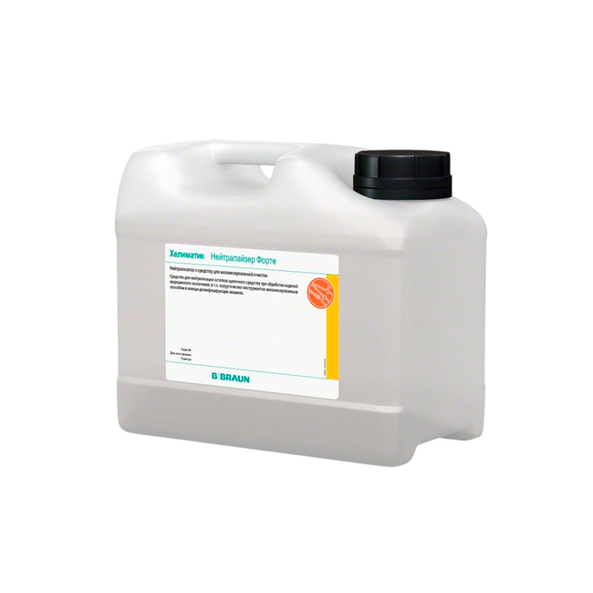 Хелиматик нейтралайзер форте - препарат для нейтрализации щелочных средств в МД машине, канистра 5000 мл | B. Braun (Германия)