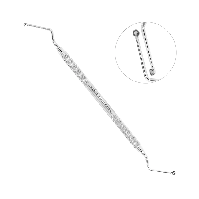 Ложка кюретажная круглая Martin, 3,0 мм | HLW Dental Instruments (Германия)