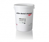 Elite Rock (Cream) 25kg - сверхтвердый гипс IV класса для воспроизведения культей в несъемном протезировании, в ведре | Zhermack (Италия)