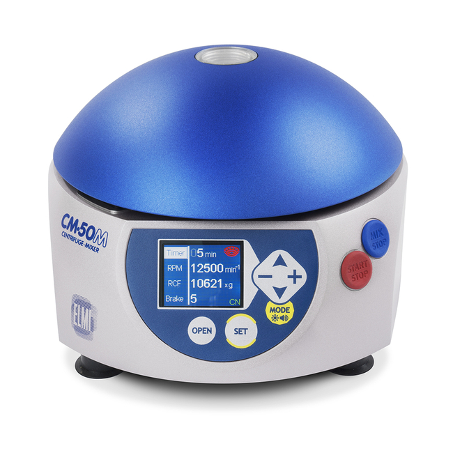 CM-50M - центрифуга для пробирок Eppendorf с двумя роторами (50.01, 50.02) | ELMI (Латвия)