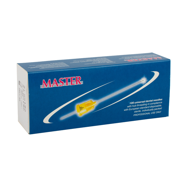 Sirio Master 0,3х21 - иглы карпульные стерильные, размер 0,3х21 мм, 100 шт. | Tecnofar S.p.A. (Италия)