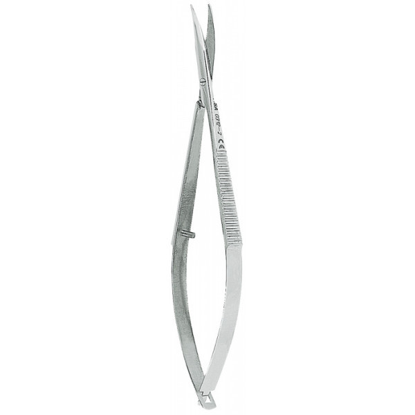 Ножницы для десны изогнутые, не острые на защелке 11 см., Asa Dental (Италия)