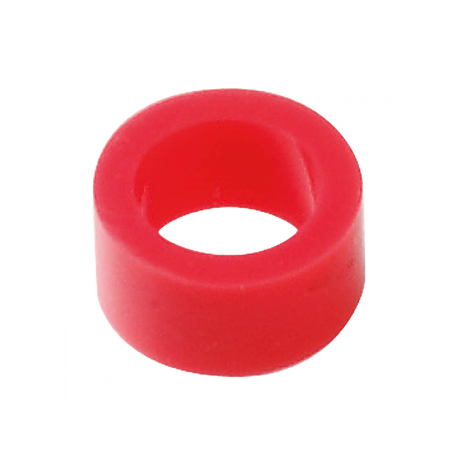 Маркировочное кольцо для инструментов, красное, размер S, 4 мм, силикон, 20 шт. | YDM (Япония)