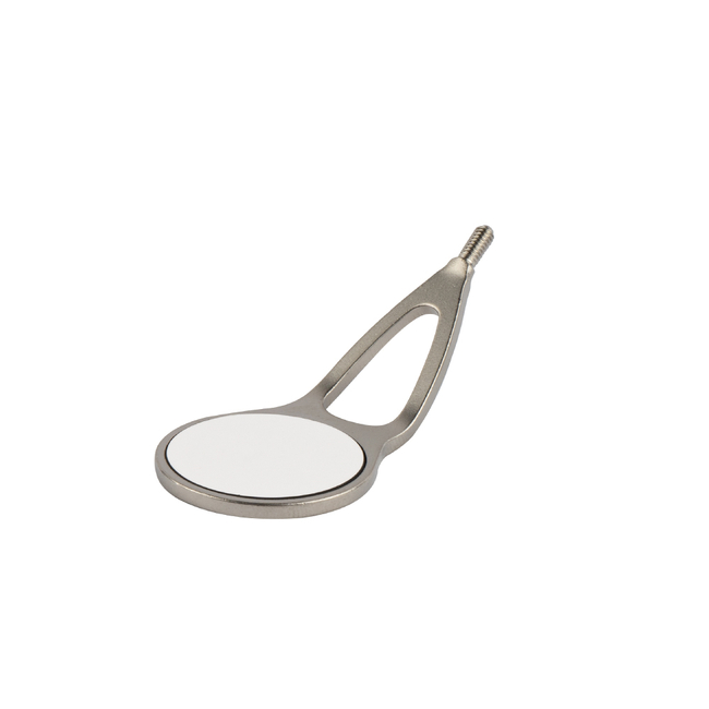 MEGAretract FS Rhodium bifurcated stem - cтоматологическое зеркало родиевое, 22 мм | Hahnenkratt (Германия)