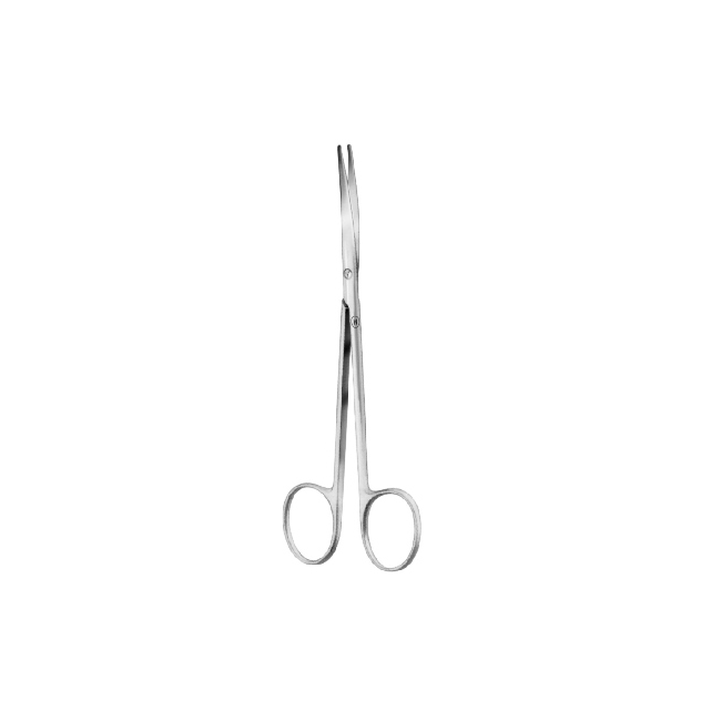 HSB 121-14 - хирургические ножницы Baby-Metzenbaum диссекционные, изогнутые, тупые, 145 мм | Karl Hammacher GmbH (Германия)