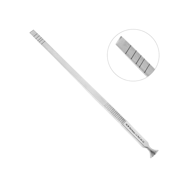 Долото хирургическое прямое, рабочая часть 6мм, 17,5 мм | HLW Dental Instruments (Германия)