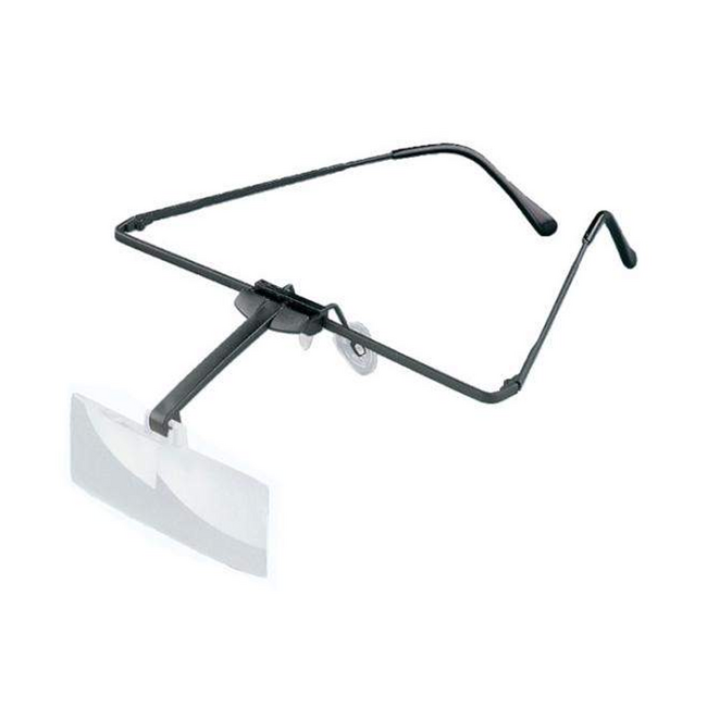 Eschenbach LaboMED - лупа бинокулярная с креплением на оправе, размер линзы 74.5 х 28 мм, увеличение 1.7х, рабочее расстояние 400 мм | Eschenbach Optik (Германия)