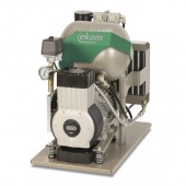 EKOM DK50-10 S/M - безмасляный компрессор для одной стоматологической установки с кожухом, с осушителем, с ресивером 10 л | EKOM (Словакия)