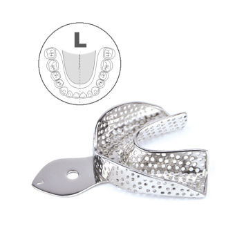 Ложка слепочная нижняя с перфорацией, L | HLW Dental Instruments (Германия)