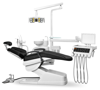 Стоматологическая установка Anya AY-A 4800 II нижняя подача, Черная