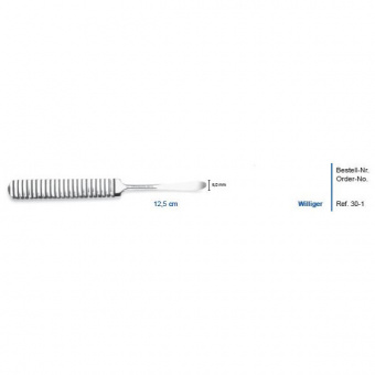 Распатор Williger, 12,5 см, 6,0 мм., HLW Dental Instruments (Германия)