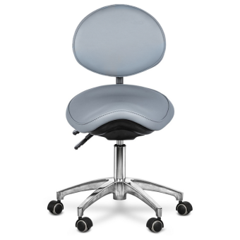 Эргономичный стул-седло со спинкой Mercury | Novgodent (Россия)