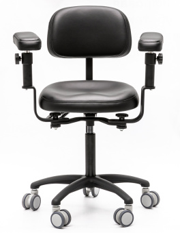 Стул микроскописта Mercury STANDART Black, HX001-36