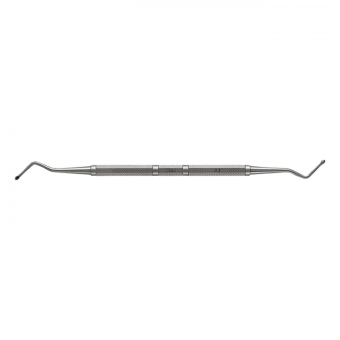 Ложка кюретажная, изогнутая, двухсторонняя, форма №1 | YDM (Япония)